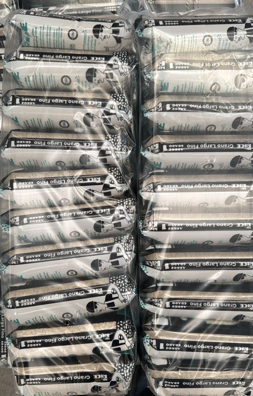 Arroz Mr Rice Empaquetado por Pallet